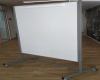 Mobile partatition panel whiteboard 1510x1010 E3-Ceramic